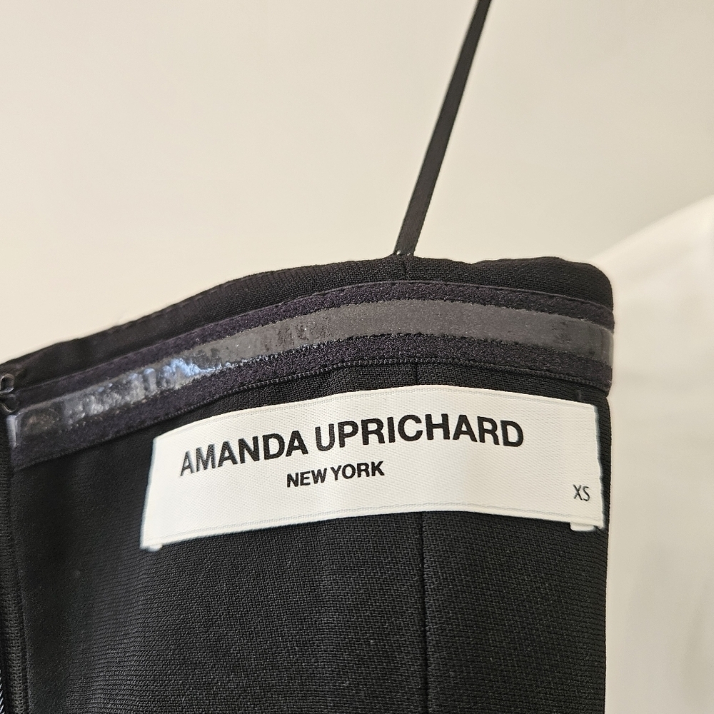 Amanda Uprichard Black & White Soiree Strapless Dress - Picture 14 of 15